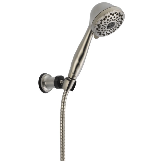 Delta Universal Showering Components Stainless 3.81-in Round Handheld Shower Head 1.75-GPM (6.6-LPM)