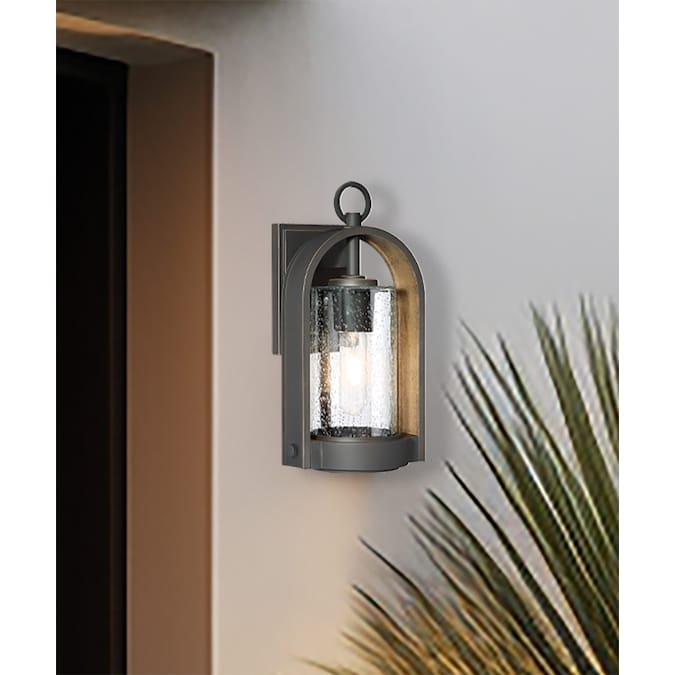 Minka Lavery Kamstra 1-Light 13.5-in H Oil-Rubbed Bronze Outdoor Wall Light