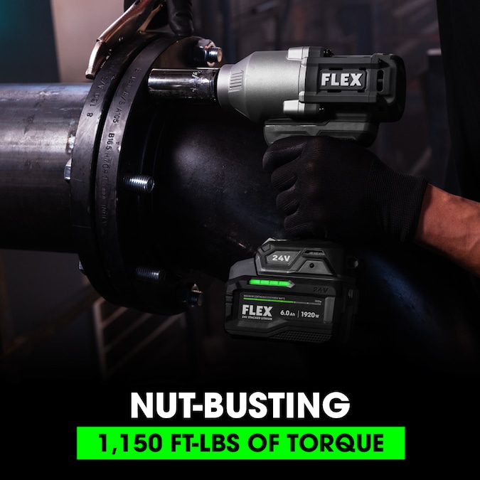FLEX 24-volt Variable Speed Brushless 1/2-in Drive Cordless Impact Wrench (Bare Tool) - Image 3
