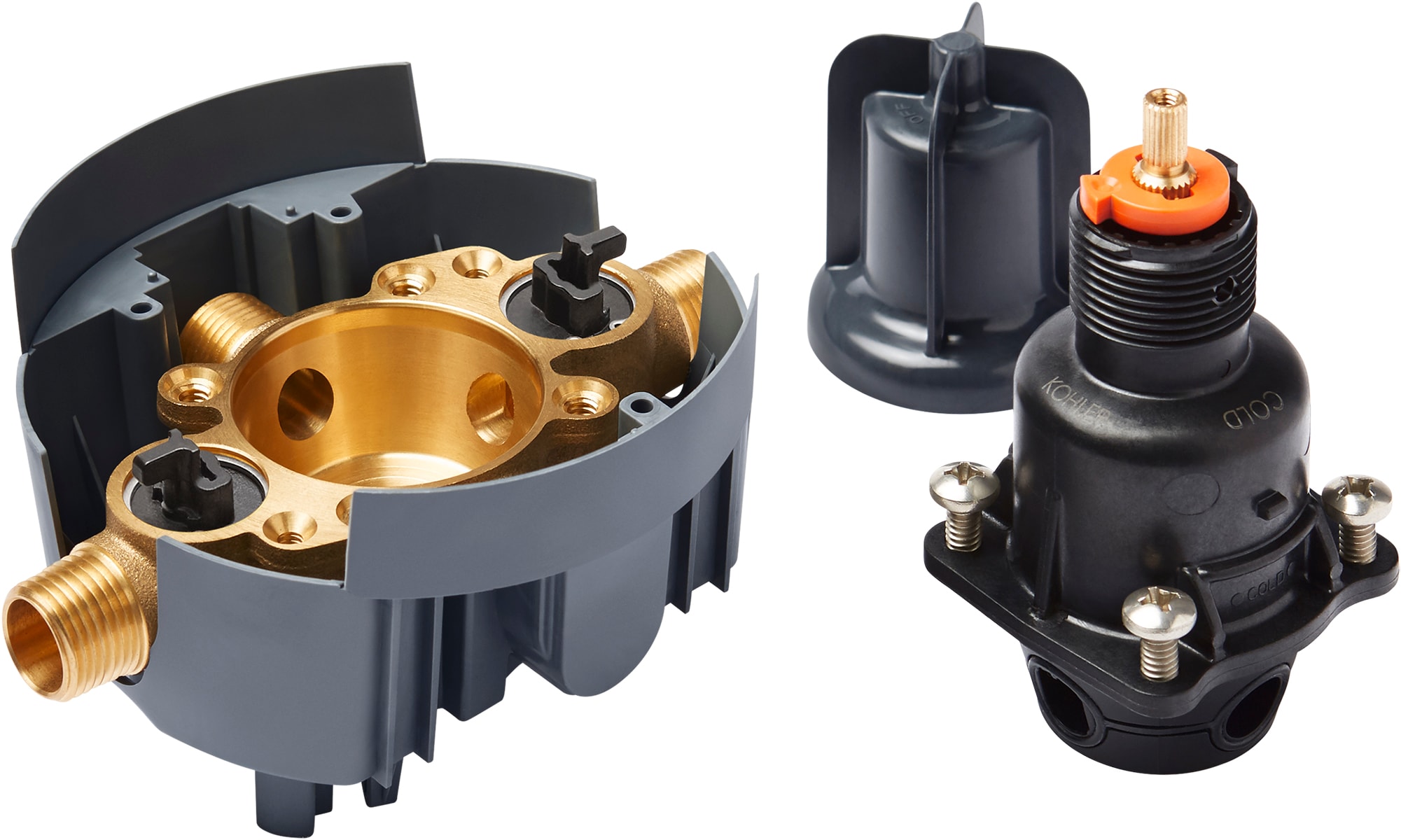 Rite-Temp 1/2-in ID MNPT x 1/2-in OD MNPT Brass Pressure balancing valve