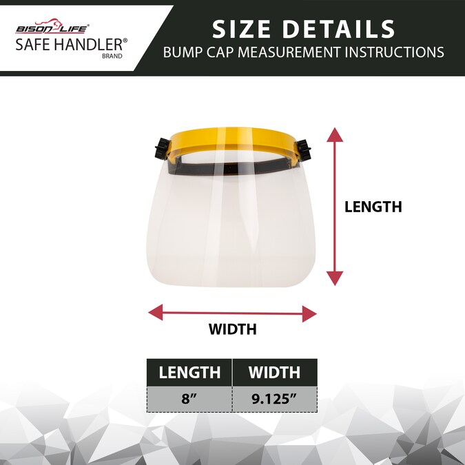 Safe Handler 30-Pack, Reusable Facial Protection, Clear Polycarbonate Face Shield - Image 2