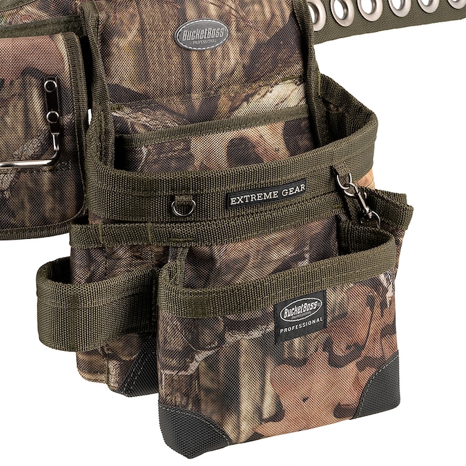 Bucket Boss 3-BAG Mossy Oak Framer Polyester Suspension Tool Rig - Image 3