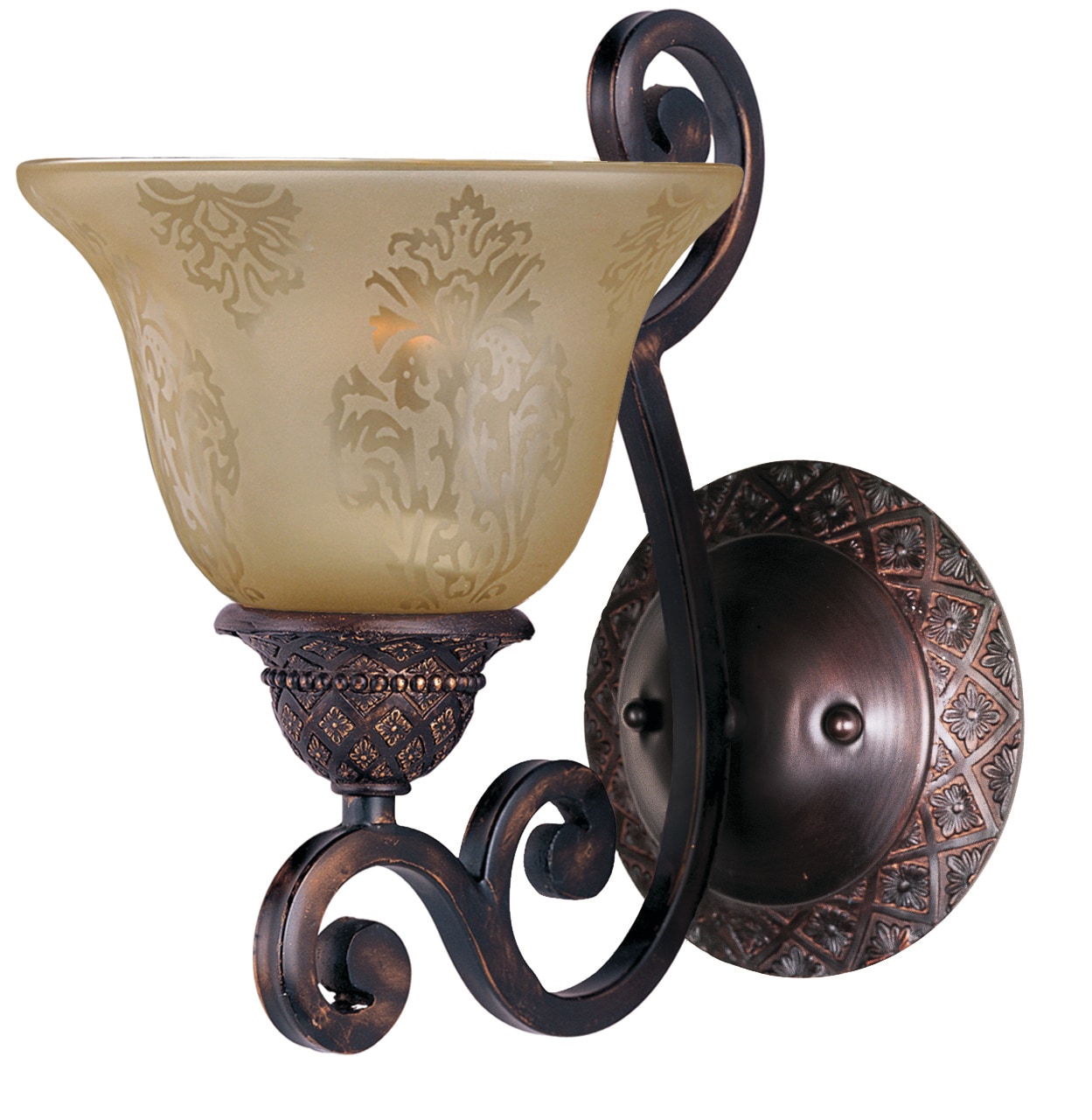 Symphony 7.0000-in W 1 -Light Oil-rubbed Bronze Wall Sconce