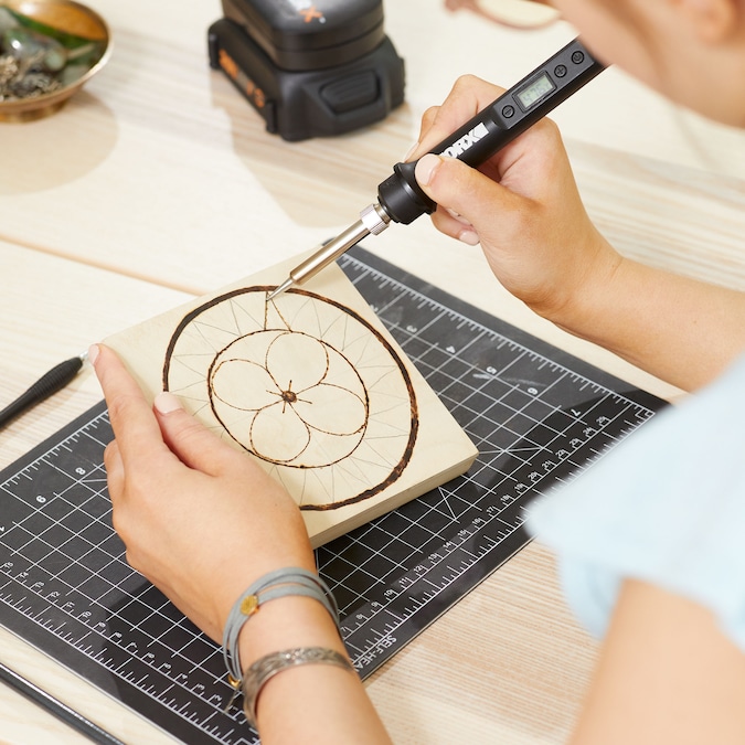 WORX MakerX Variable Cordless 20-volt Max Crafting Rotary Tool Kit - Image 9