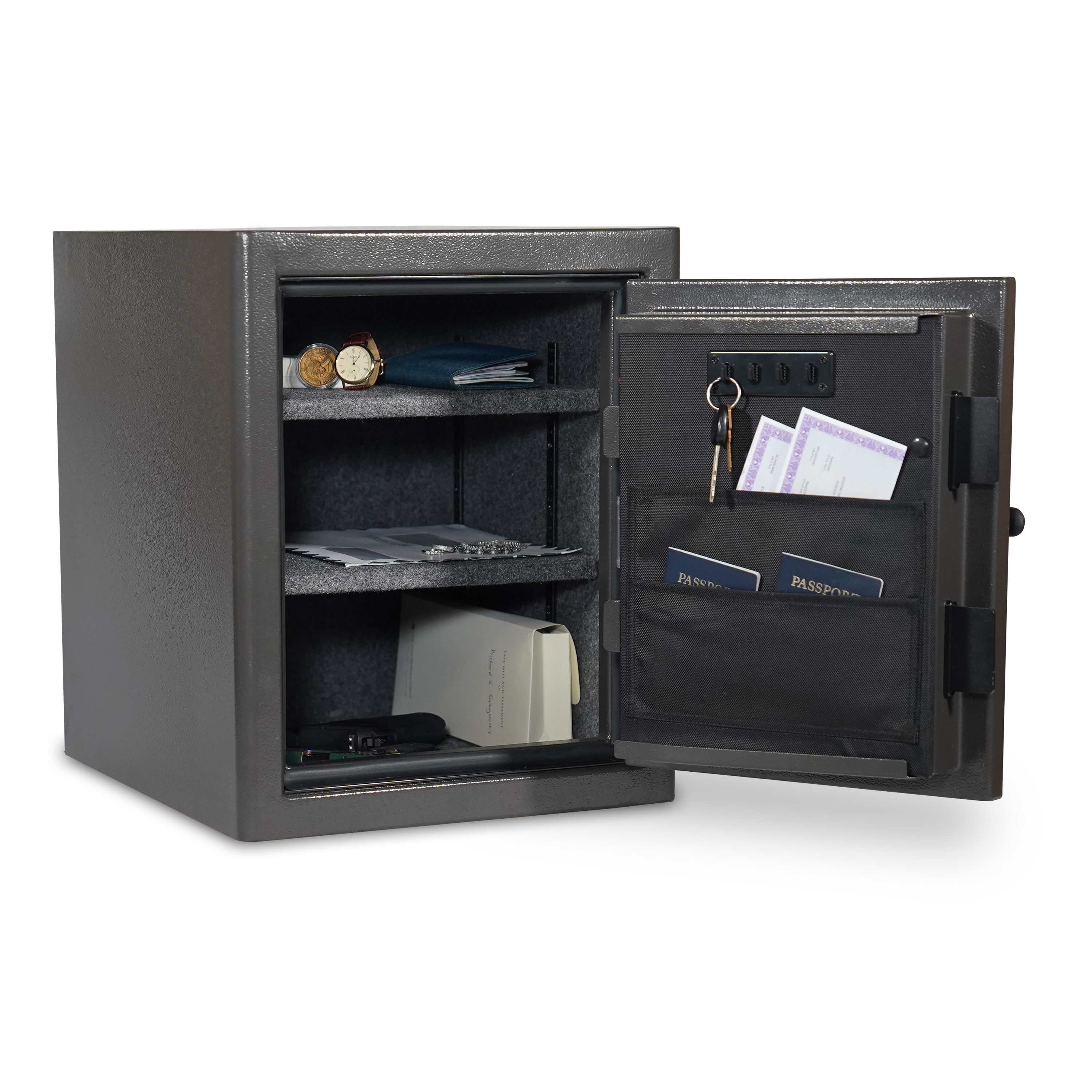 2.2-cu ft Fireproof , Waterproof Home safe with Combination Lock - Image 3
