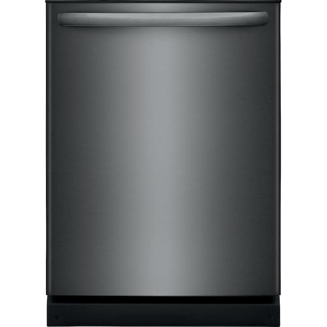 Frigidaire 24-in Top Control Built-In Dishwasher (Black Stainless Steel) ENERGY STAR, 52-dBA Standard Sound Level