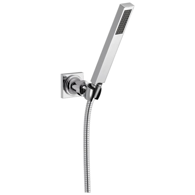 Delta Universal Showering Components Chrome 1.38-in Square Handheld Shower Head 1.75-GPM (6.6-LPM)