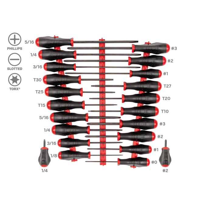 TEKTON 22-Piece Screwdriver Set
