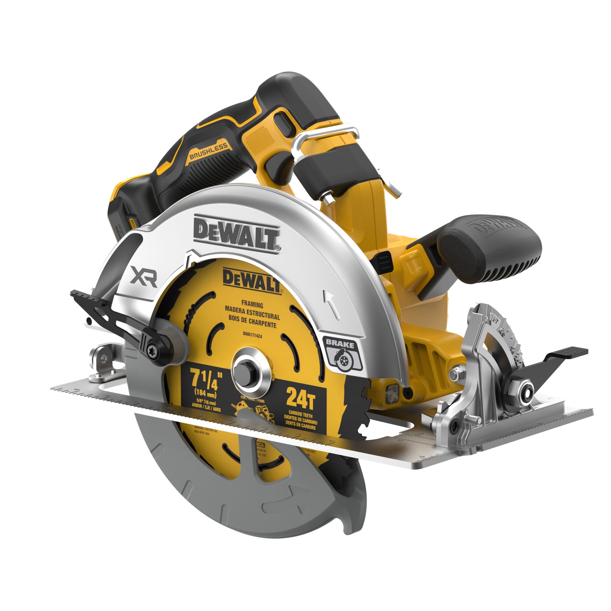 XR 20-volt Max 7-1/4-in Brushless Cordless Circular saw
