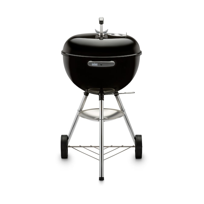 Weber Original Kettle 18-in W Black Kettle Charcoal Grill - Image 10