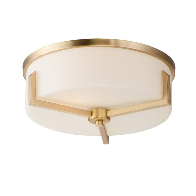 Maxim Lighting Dart 3-Light Satin Brass Flush Mount Light