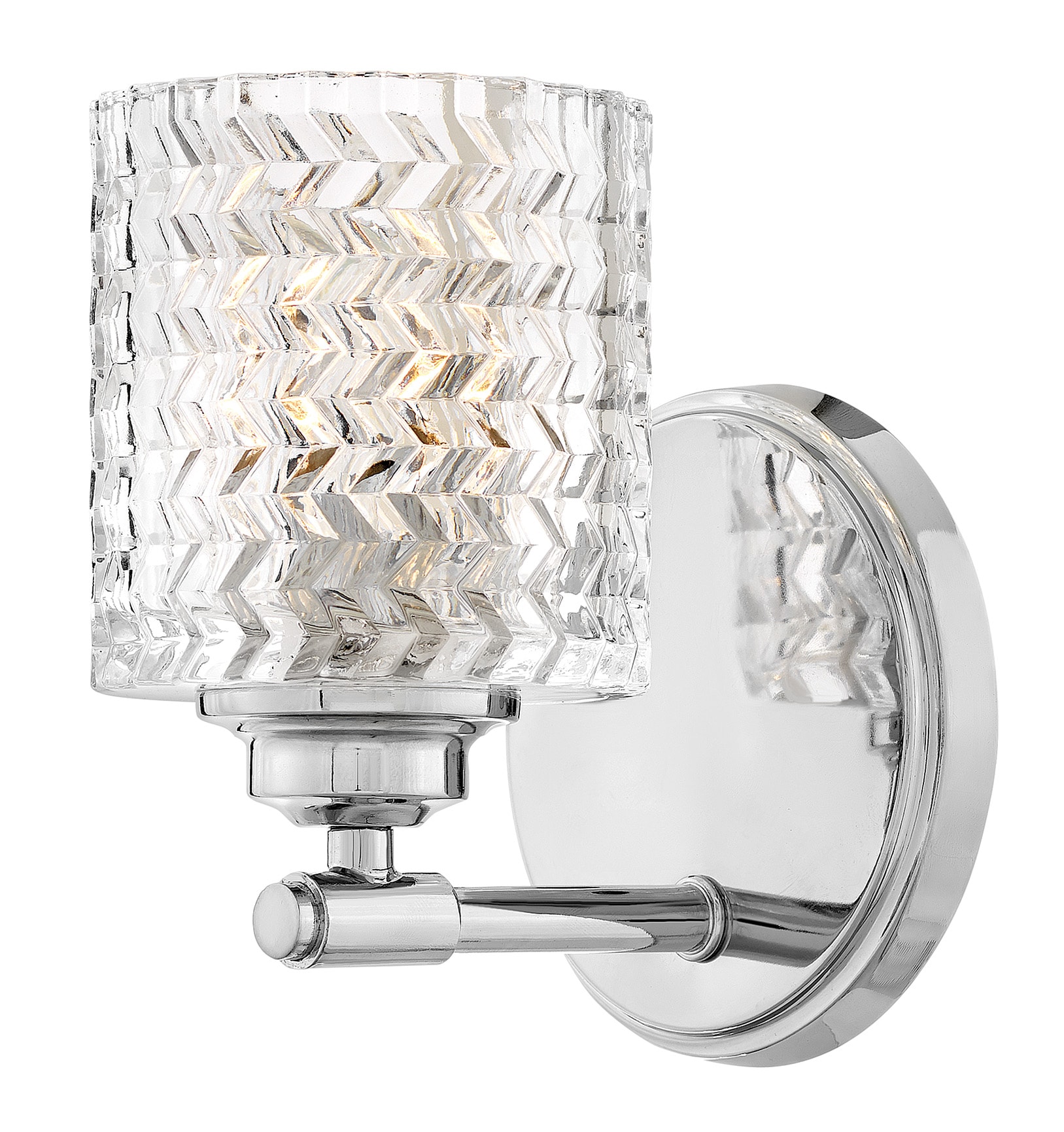 Elle 5.5-in 1 -Light Gloss Chrome Traditional Vanity light