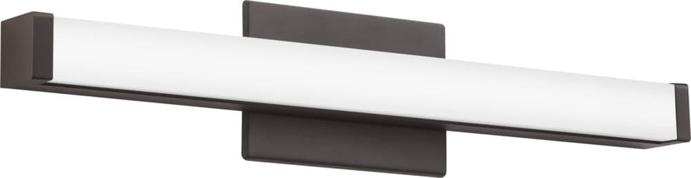 Contemporary Square Vanity 4-in 1 -Light Polished Bronze Integrated LED Modern/contemporary Vanity light