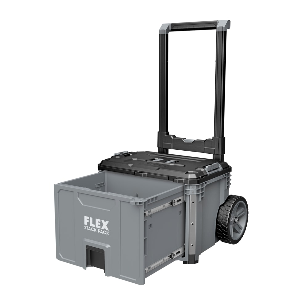 STACK PACK 24.21-in W x 19.67-in H x 19.75-in D Gray Polypropylene Rolling Tool Box