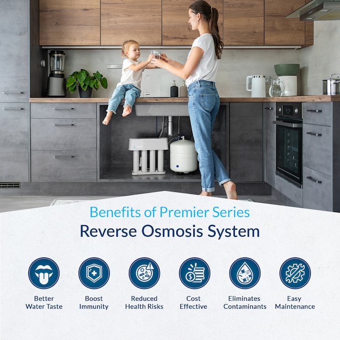AQUASURE Premier 4-stage Multi-method Reverse Osmosis Filtration System - Image 2