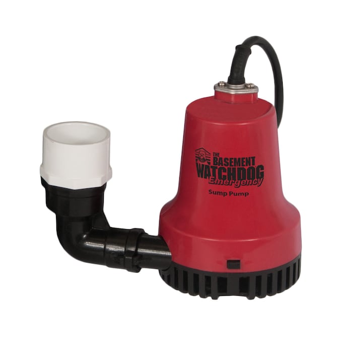 Basement Watchdog 1/3-HP 115-Volt 33.3-GPM Thermoplastic Battery-powered Sump Pump - Image 3