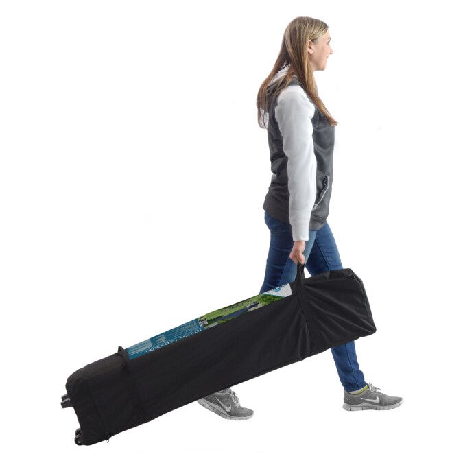 Quik Shade 10-ft x 10-ft Square White Pop-up Canopy - Image 9