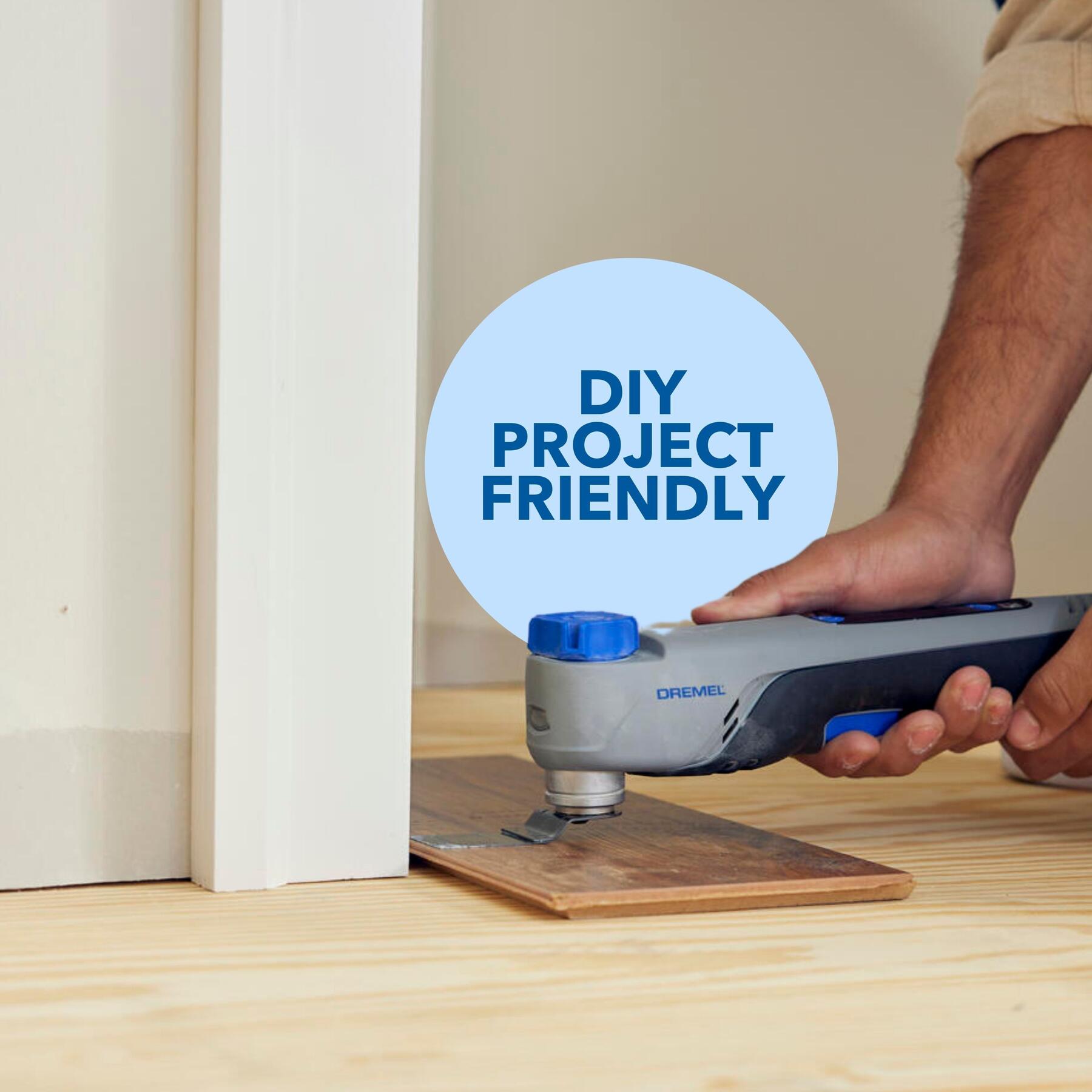 Blueprint 12-volt Cordless Brushless Variable speed 7 -Piece Oscillating Multi-Tool 1 -Batteries Included - Image 8