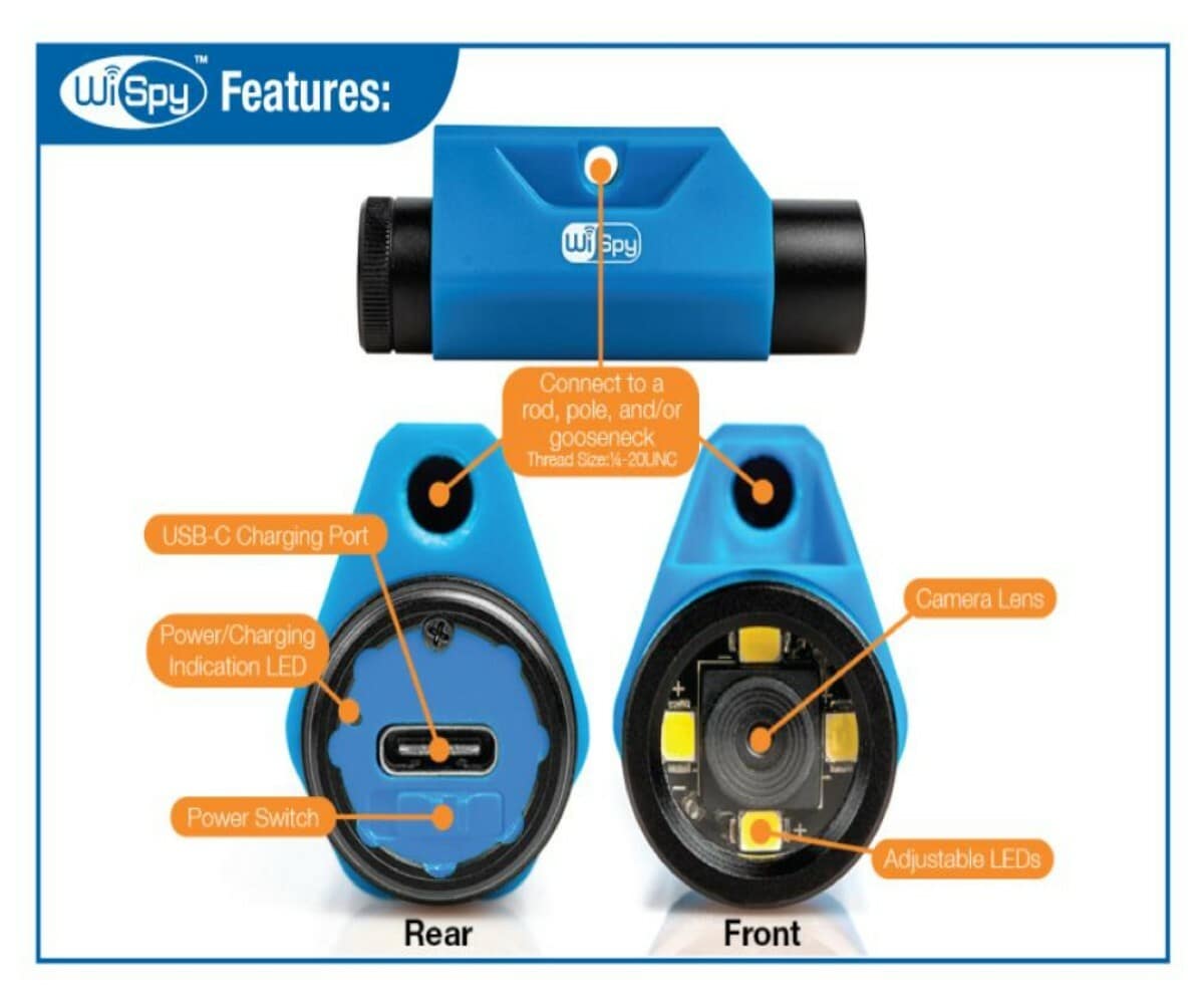 Cf-200 Ferret Pro Wireless Inspection Camera Kit - Image 2