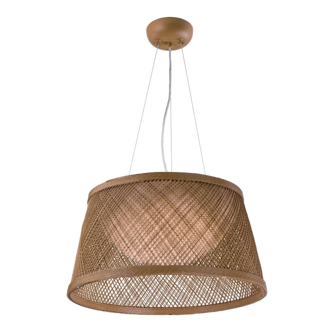 Maxim Lighting Bahama 12-Light Natural Transitional Cone LED Medium Outdoor Hanging Pendant Light