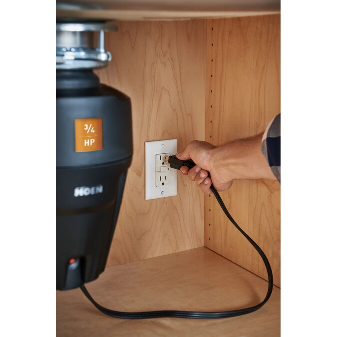 Moen Host Continuous Feed 3/4-HP Septic Safe Corded Garbage Disposal with Noise Insulation - Image 12
