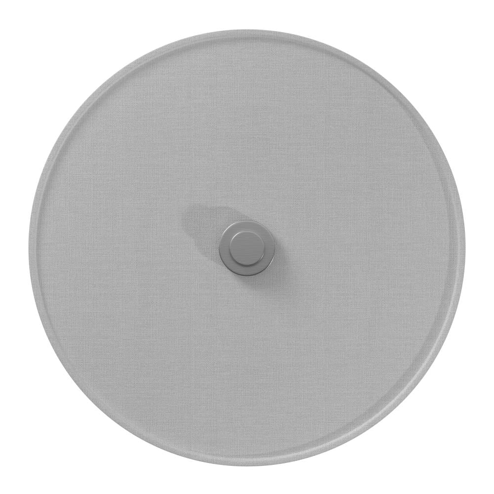 Studio 2 -Light 15-in Satin Gray Semi Flush Mount Light - Image 6