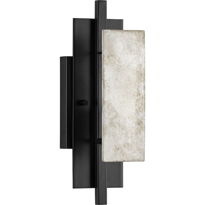 Progress Lighting Lowery 5.375-in W 1-Light Matte Black Modern/Contemporary Led Incandescent Halogen Wall Sconce