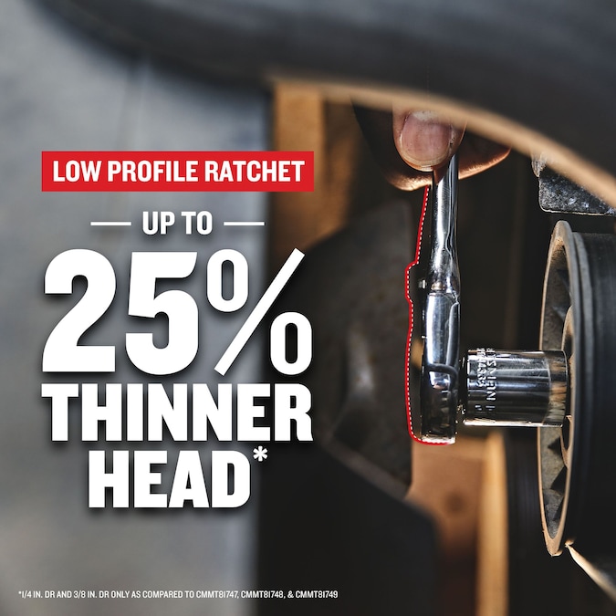 CRAFTSMAN 189-Piece Standard (SAE) and Metric Polished Chrome Mechanics Tool Set with Hard Case - Image 4