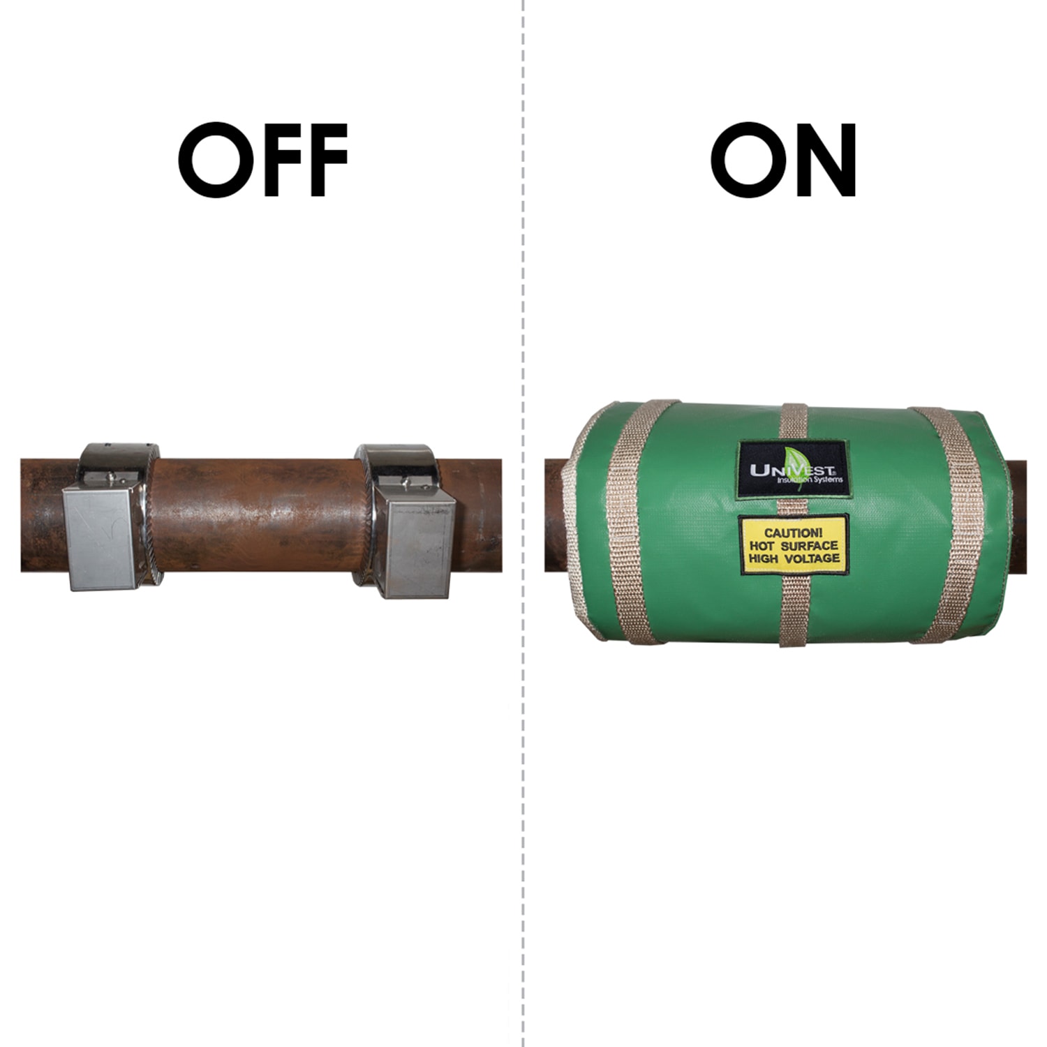 1-in x 2.6-ft Fiberglass Pipe wrap insulation for - Image 3