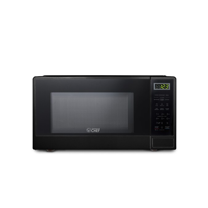 Commercial Chef 1.1-cu ft Medium 1000-Watt Countertop Microwave (Black)