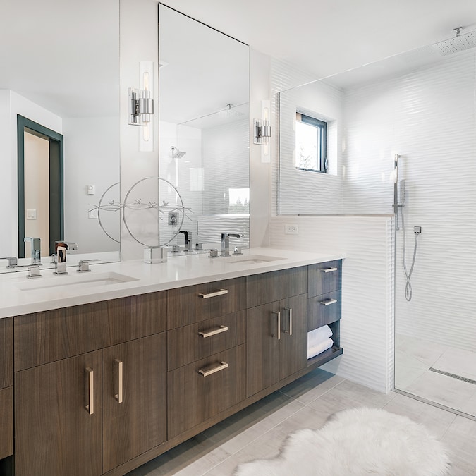 Designers Fountain Anton 4.5-in W 2-Light Chrome Transitional Incandescent Wall Sconce