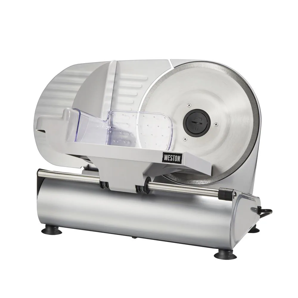 1 -Speed Residential Food slicer and Meat Slicer with Thickness Control ( Silver )