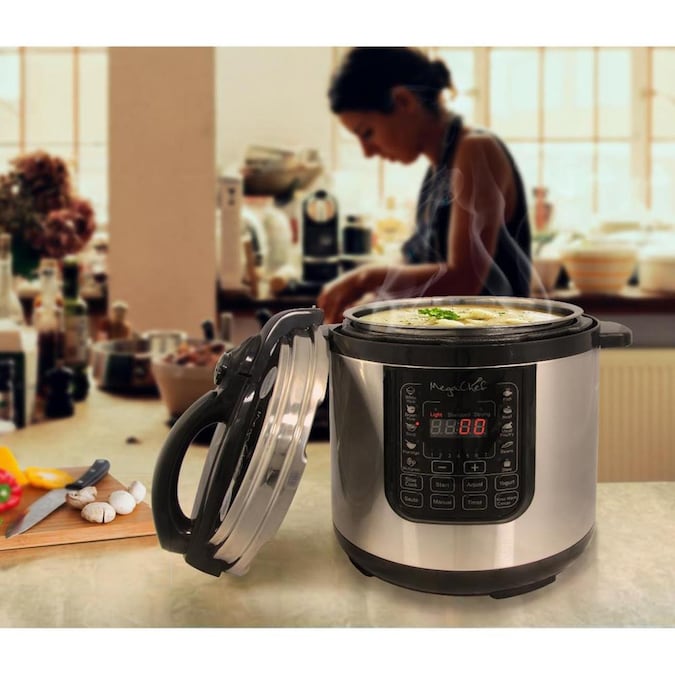 MegaChef 8-Quart Programmable Electric Pressure Cooker - Image 3