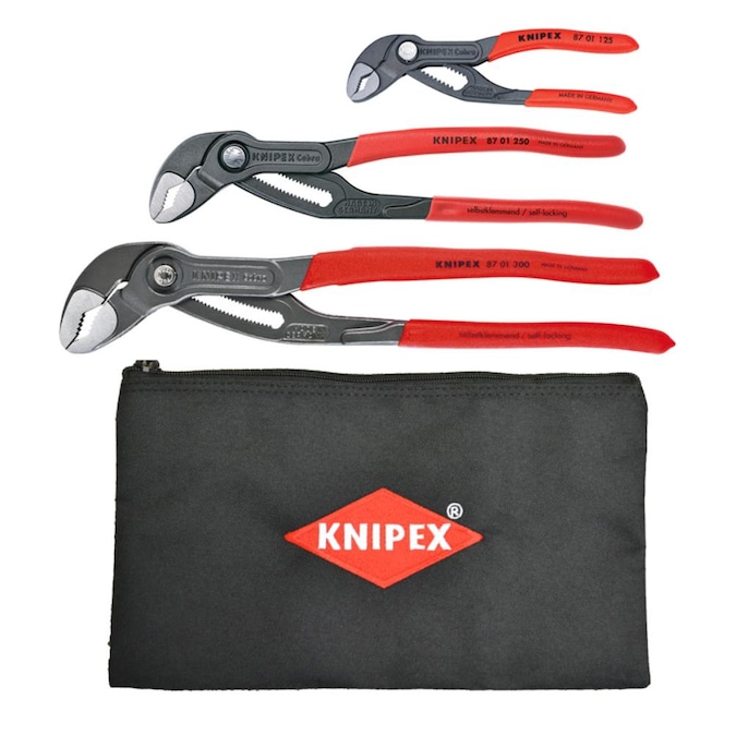 KNIPEX Tongue and Groove Plier Set (3-Pack)