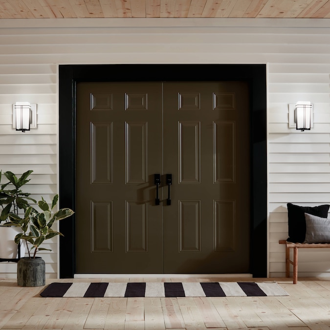 Kichler Tremillo 1-Light 11.75-in H Black Outdoor Wall Light - Image 7