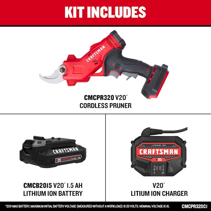 CRAFTSMAN V20 4.3-in Steel Pruning Saw - Image 2