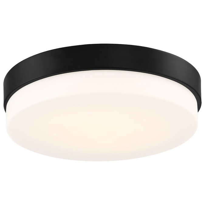 Access Lighting Roma 1-Light Matte Black LED Flush Mount Light - Image 4
