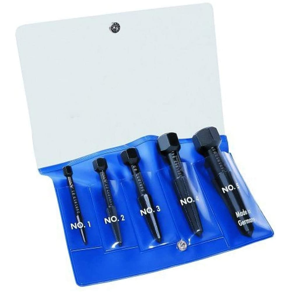 3 -Pack Steel Set Screw extractor set