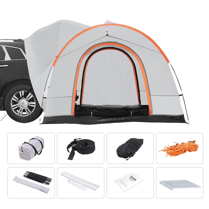 VEVOR Suv Camping Tent 8-8 Ft Fit For 6–8 People Pu2000 Waterproof with A Carry Bag For Camping
