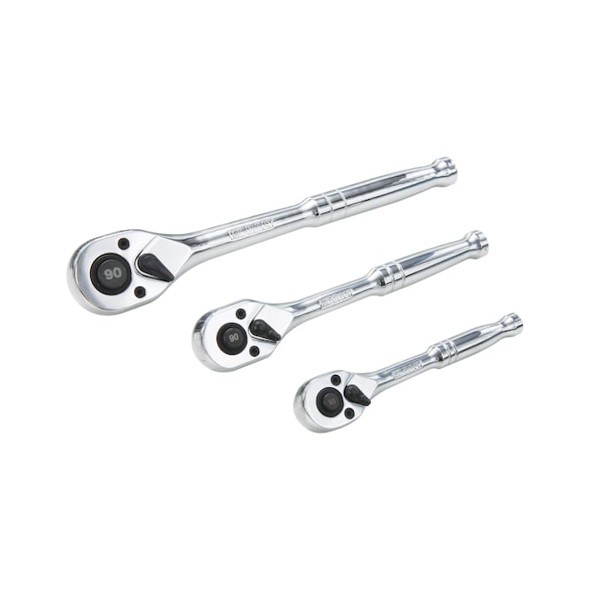 Kobalt 154-Piece Standard (SAE) and Metric Polished Chrome Mechanics Tool Set with Hard Case - Image 4