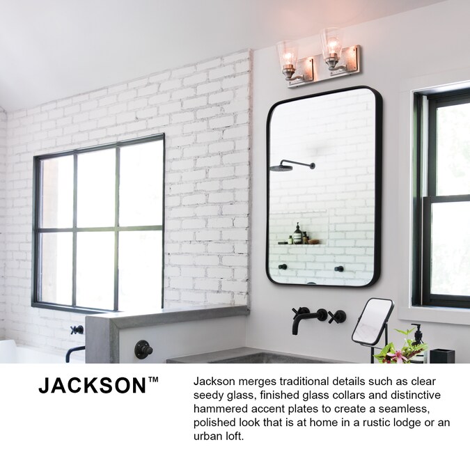 Hinkley Jackson 5-in 1-Light Matte Black LED Rustic Vanity Light - Image 8