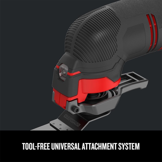 CRAFTSMAN V20 20-volt Max Cordless Variable 15-Piece Oscillating Multi-Tool Kit with Soft Case (1-Battery Included) - Image 5