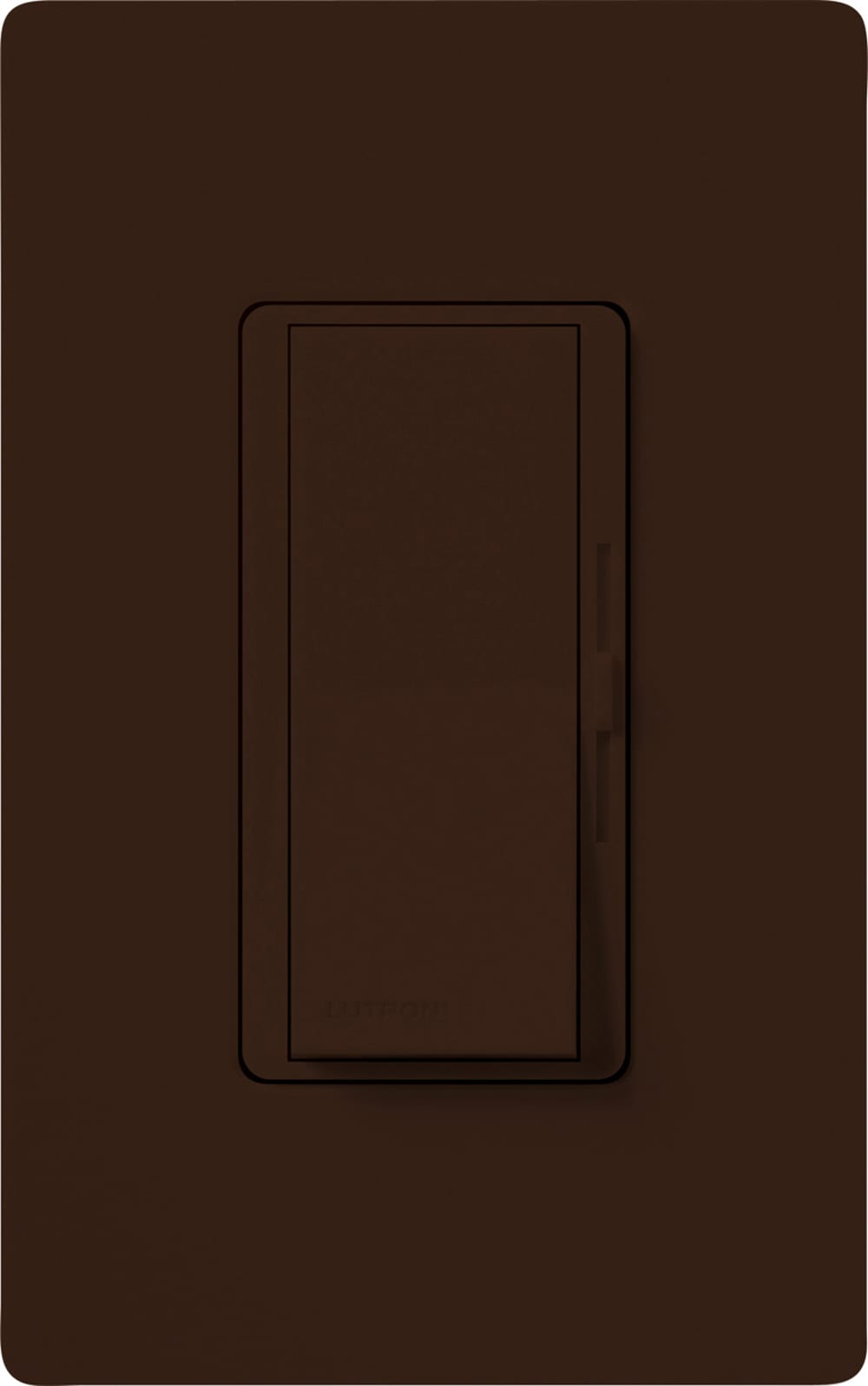 Diva Incandescent Single-pole/3-way Rocker Light dimmer switch Brown - Image 2