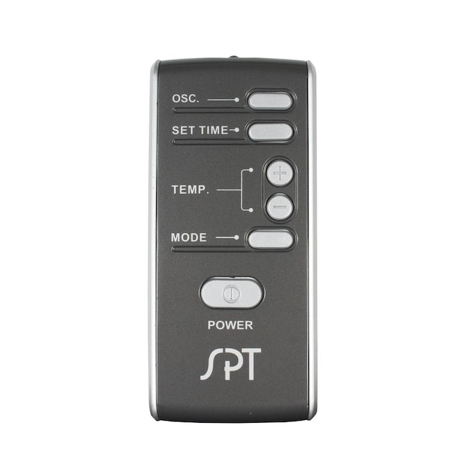 SPT Up to 1500-Watt Ceramic Tower Indoor Electric Space Heater with Thermostat and Remote Included - Image 4