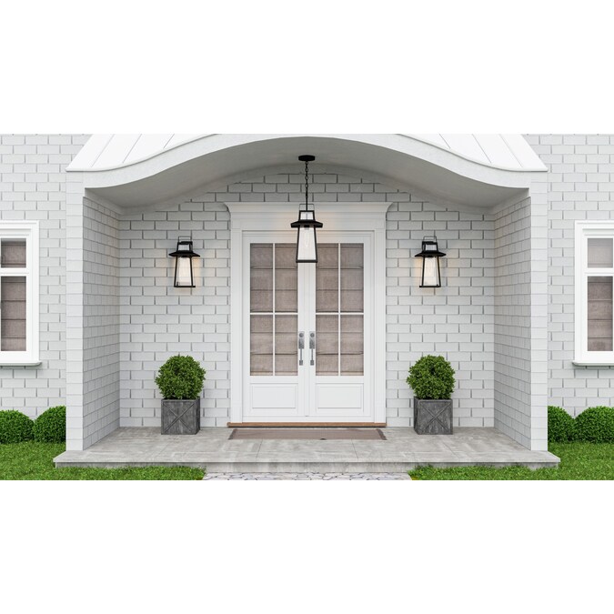 Quoizel Devonport 1-Light 18.5-in H Matte Black Outdoor Wall Light - Image 4