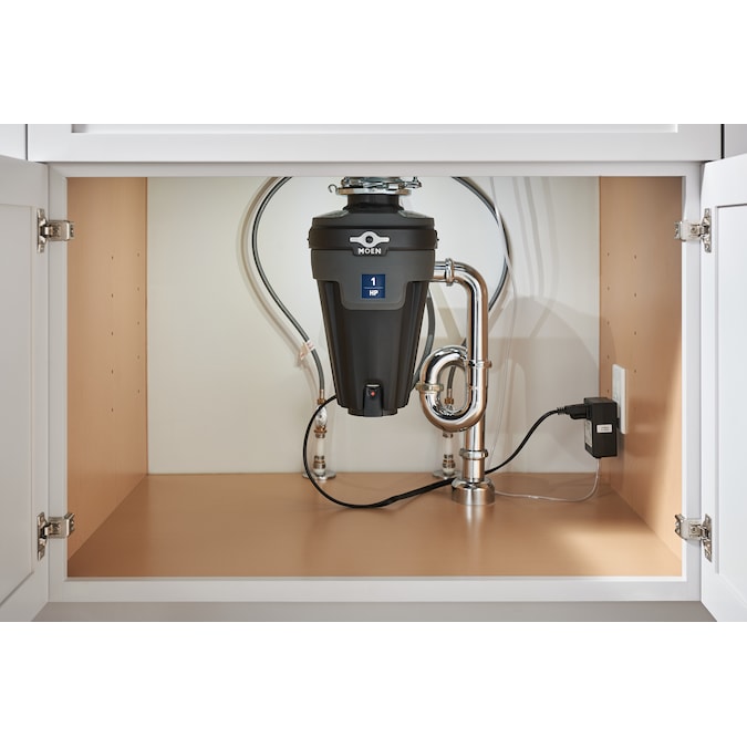 Moen Luxe Chef Continuous Feed 1-HP Septic Safe Corded Garbage Disposal with Noise Insulation - Image 13