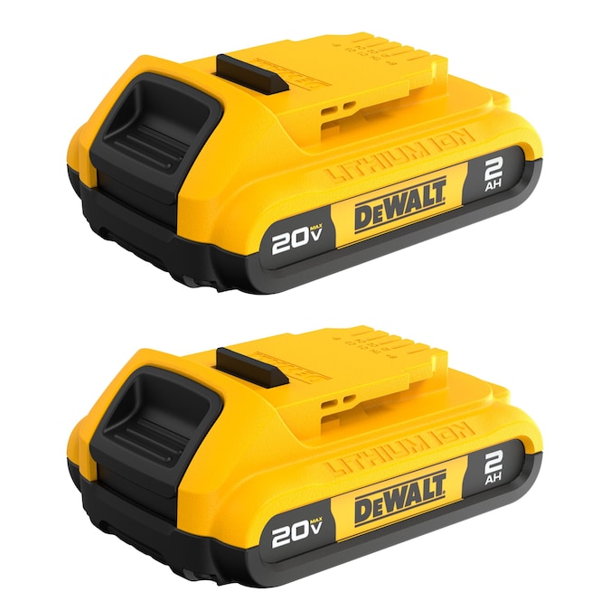 DEWALT 20-V 2-Pack Lithium-ion Battery (2 Ah)