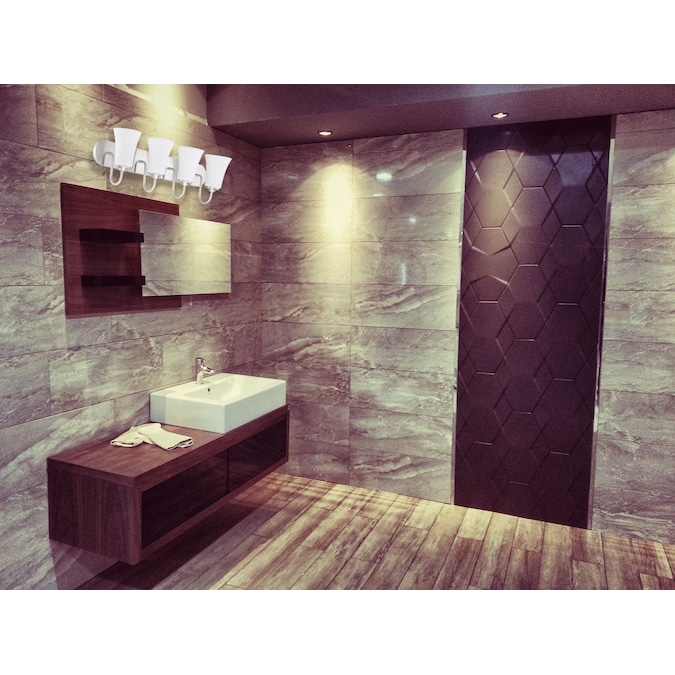 Craftmade Gwyneth 30-in 4-Light Brushed Nickel Traditional Vanity Light - Image 7