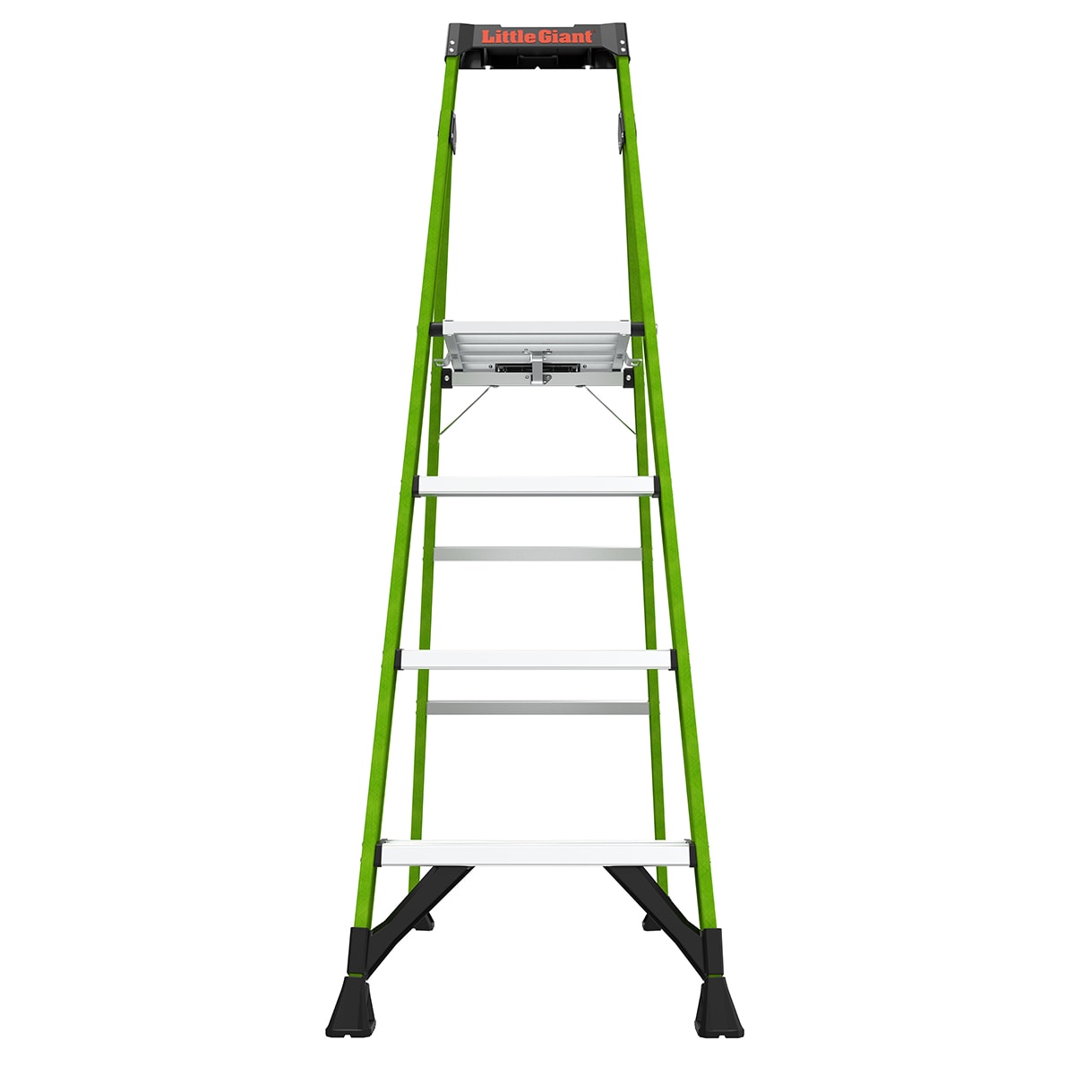 Mightylite 6.02-ft ( 10.1-ft Reach Height ) Fiberglass Type 1A - 300 lbs. Load Capacity Step ladder - Image 2