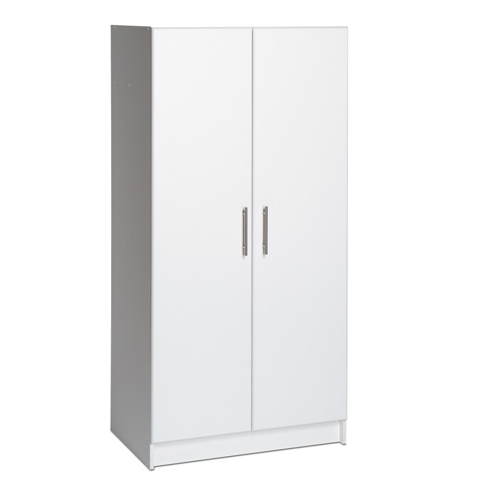Prepac Elite 64-in W x 65-in H Wood Composite White Freestanding Utility Storage Cabinet - Image 6